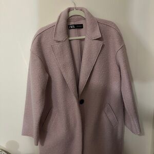 Zara Women's Pink Coat